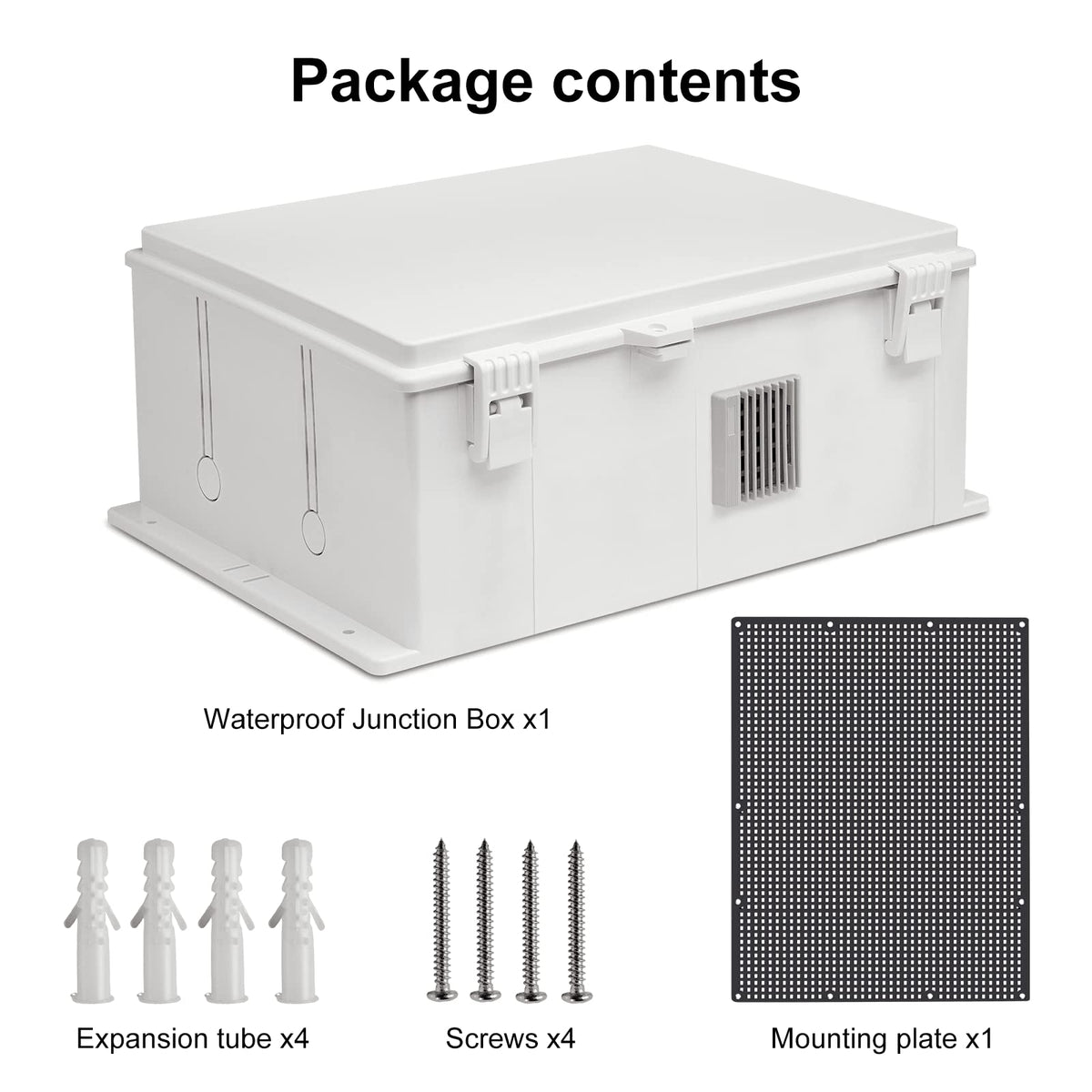 Namunanee outdoor junction box outer dimensions for compact weatherproof enclosure