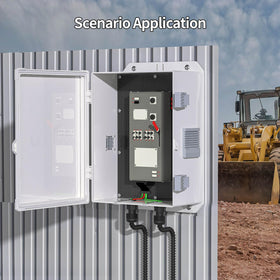 Namunanee wall-mount plate enables secure installation on walls or fences.