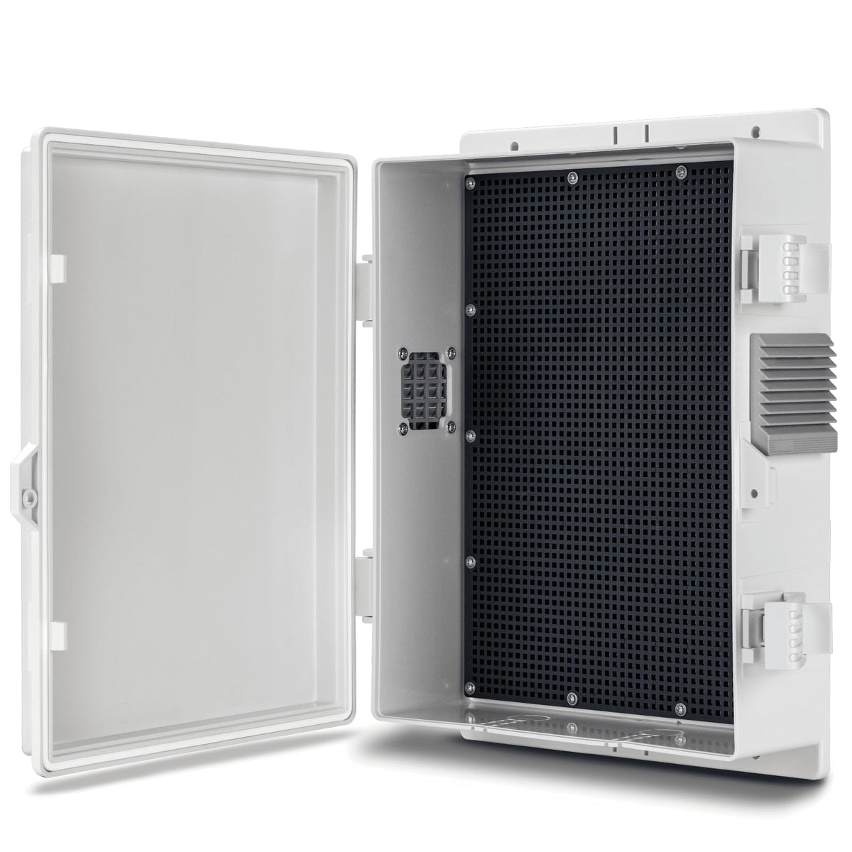 Namunanee outdoor junction box with wall mount for secure weatherproof installation.