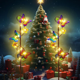 NAN ZAI NAN FANG butterfly garden decorative light adds soft LED glow.