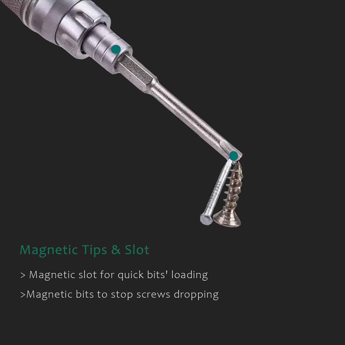 NANCH aluminum handle provides a lightweight, durable grip.