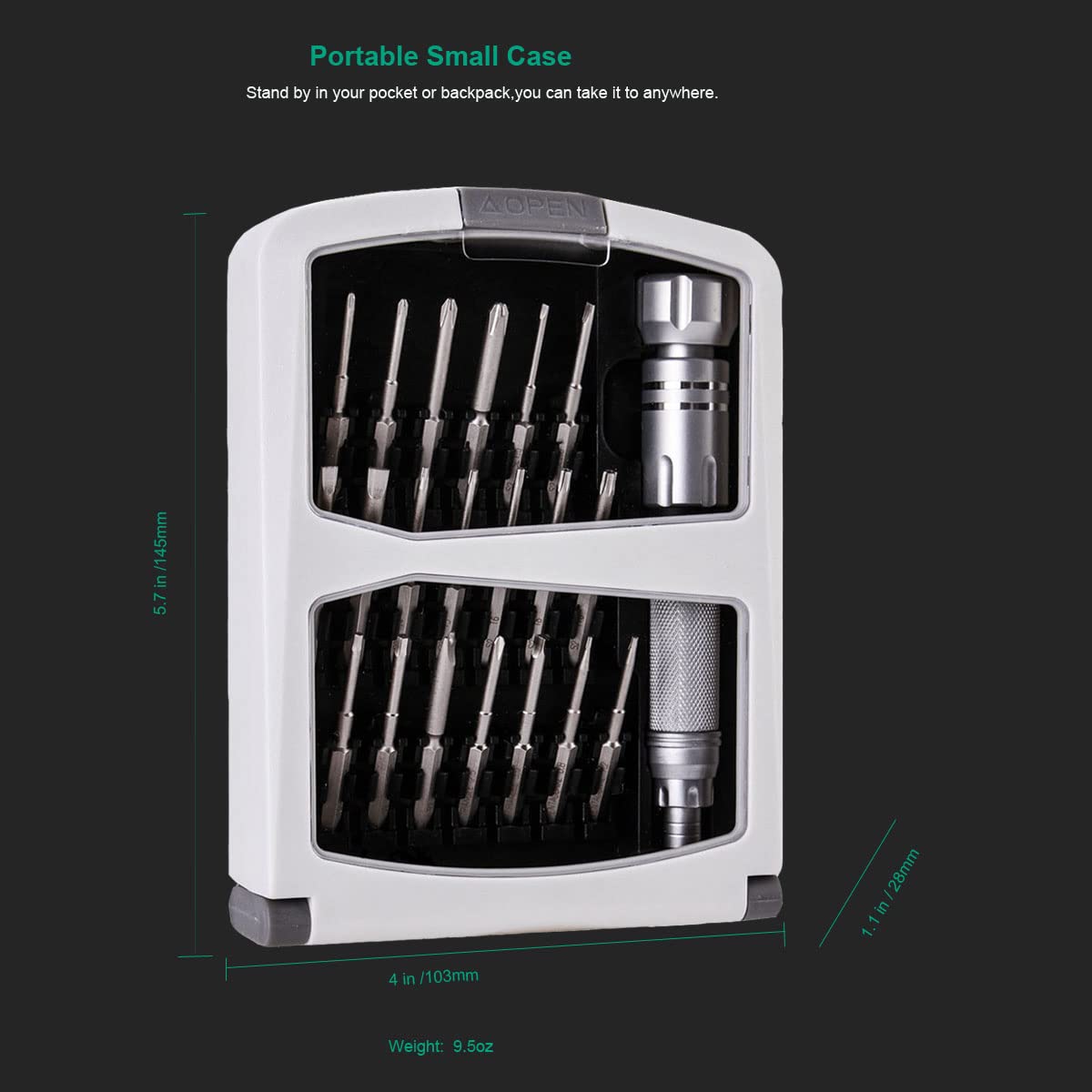 NANCH ergonomic anodized knurling design for sweat-proof control.