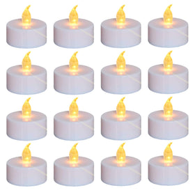 Nancia flameless tea light with warm flicker for romantic ambiance
