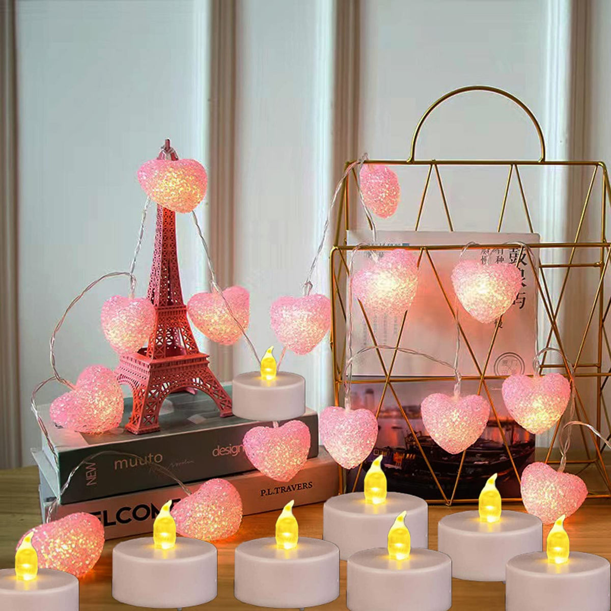 Nancia flameless tea lights deliver realistic flicker for weddings and bars
