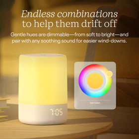 Nanit OK to Wake Morning Color supports toddler transitions to independence.