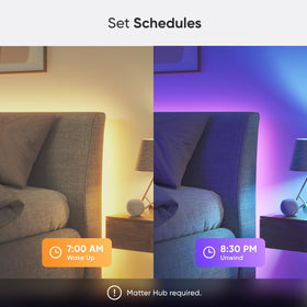 Nanoleaf Essentials responds to music with synchronized lighting.