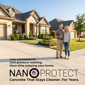 Nanoprotect eco-friendly water-based formula safe for families and pets.