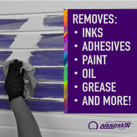 Nanoskin Lacquer Thinner softens and removes dried coatings from surfaces.