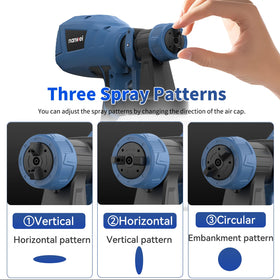 NANWEI four nozzles provide versatile coating options for surfaces.