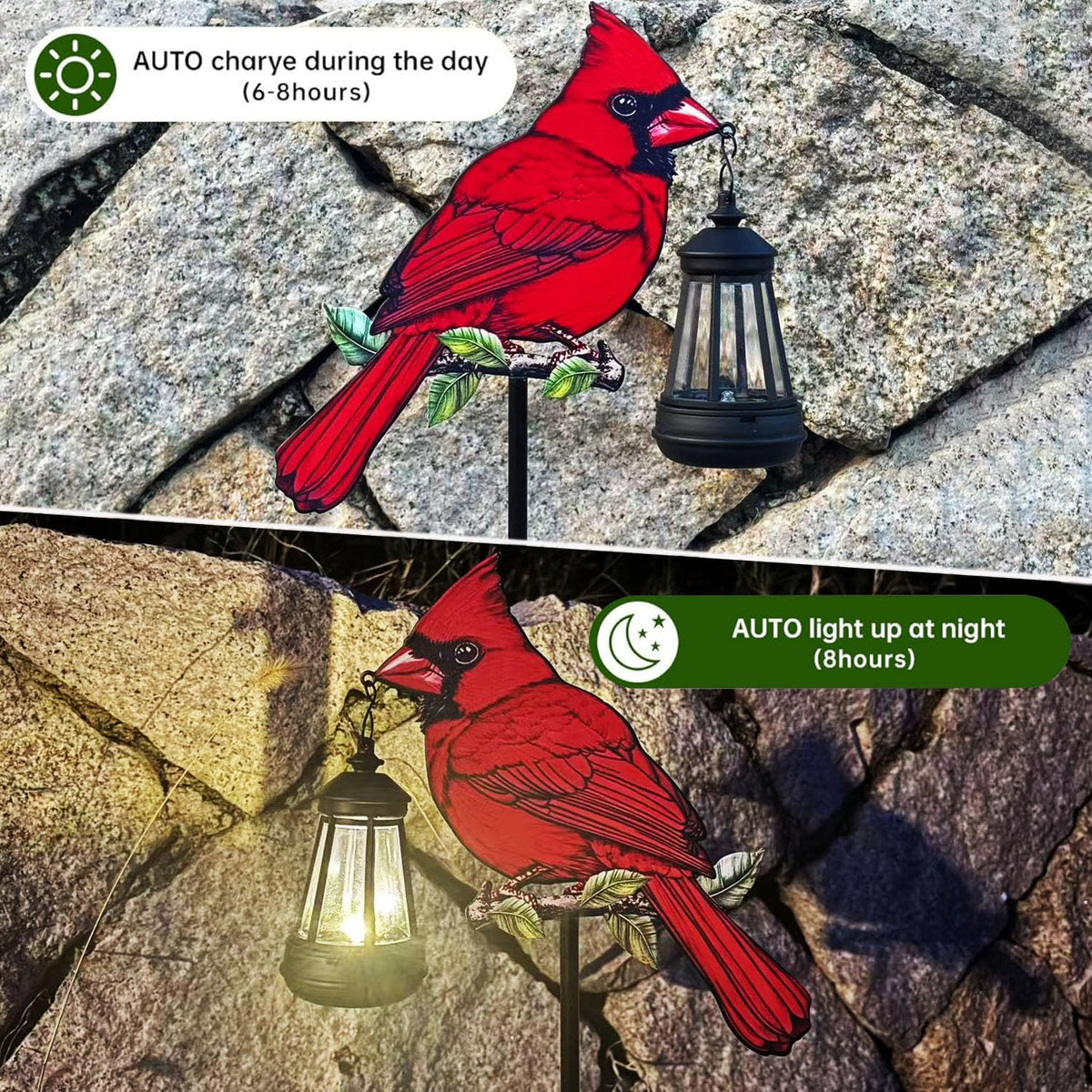 Nanzhujin waterproof solar lanterns offer worry-free nighttime lighting for gardens.
