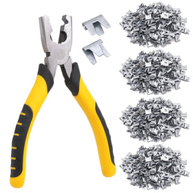 NAOEDEAH 1200pcs wire cage clips for quick, secure assembly.