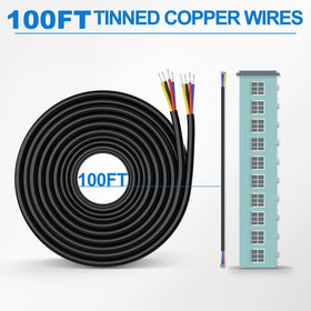 NAOEVO 16AWG wire in automotive use shows low-voltage compatibility.