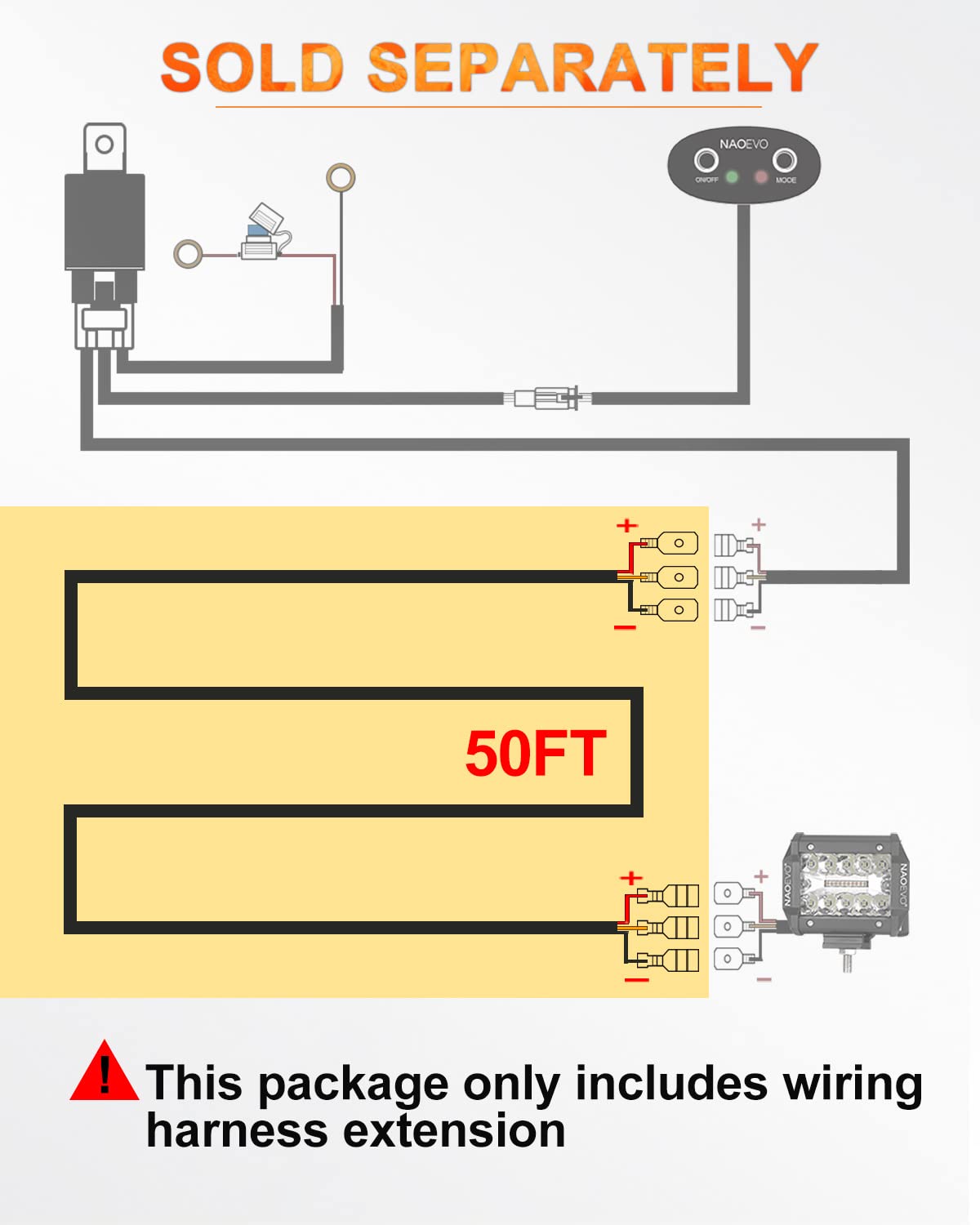 NAOEVO wire ideal for automotive, marine, and LED lighting installations