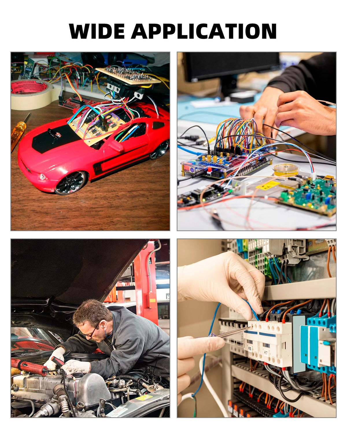 NAOEVO wire-kit-6-colors for organized, flexible wiring across projects