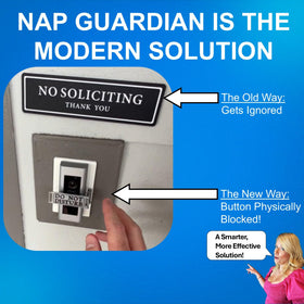 Nap Guardian US-patented design ensures trusted positioning and blocking.
