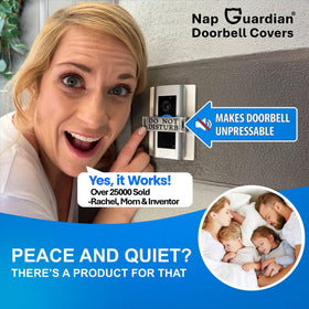 Nap Guardian rotating sign shows Do Not Disturb for discreet entry.