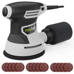 Narbell orbital sander 360W motor delivers smooth power for woodworking tasks