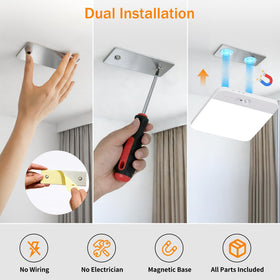 Narundren dimmable brightness suits daytime to nighttime use