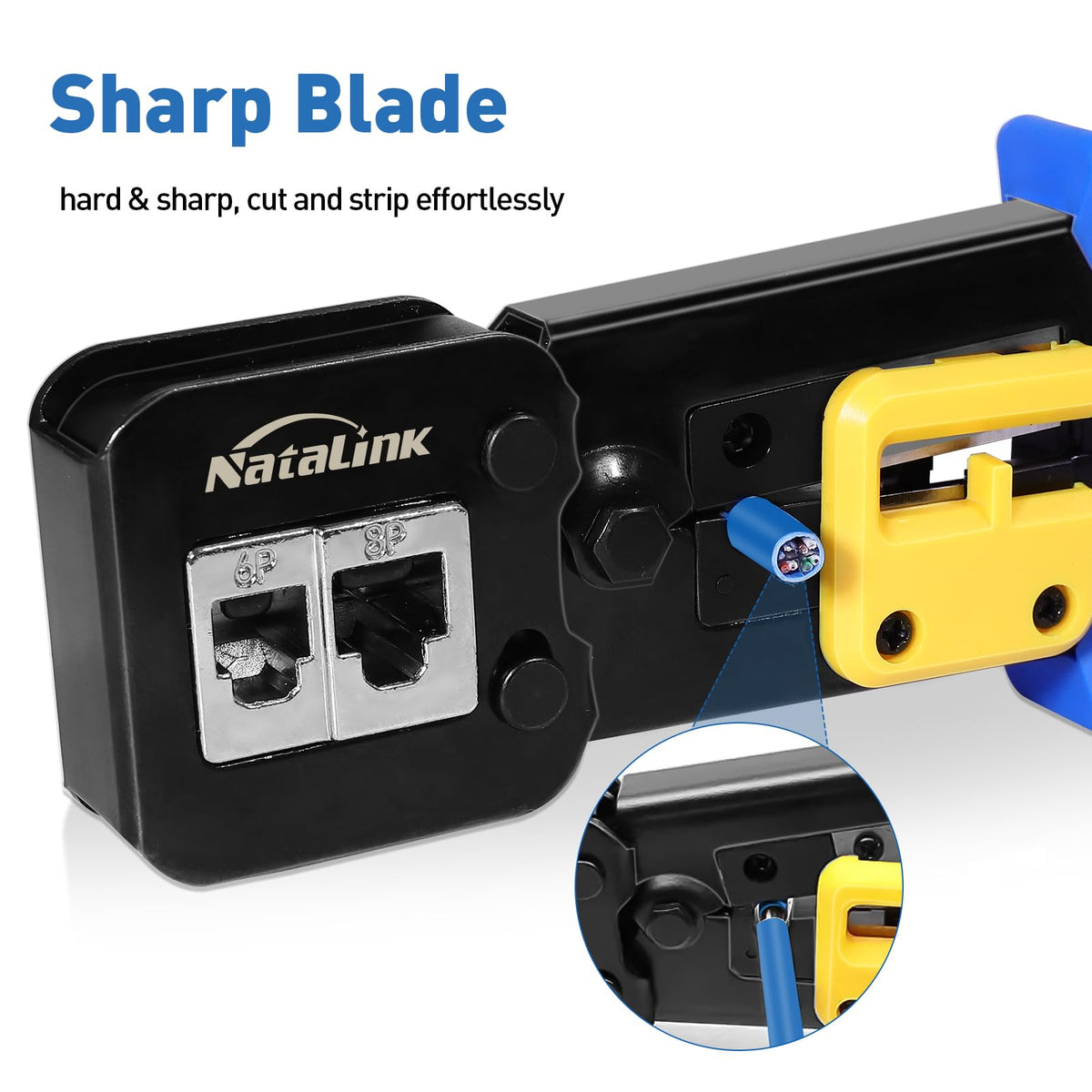 NataLink ratchet mechanism detail reinforces tool durability for frequent use.