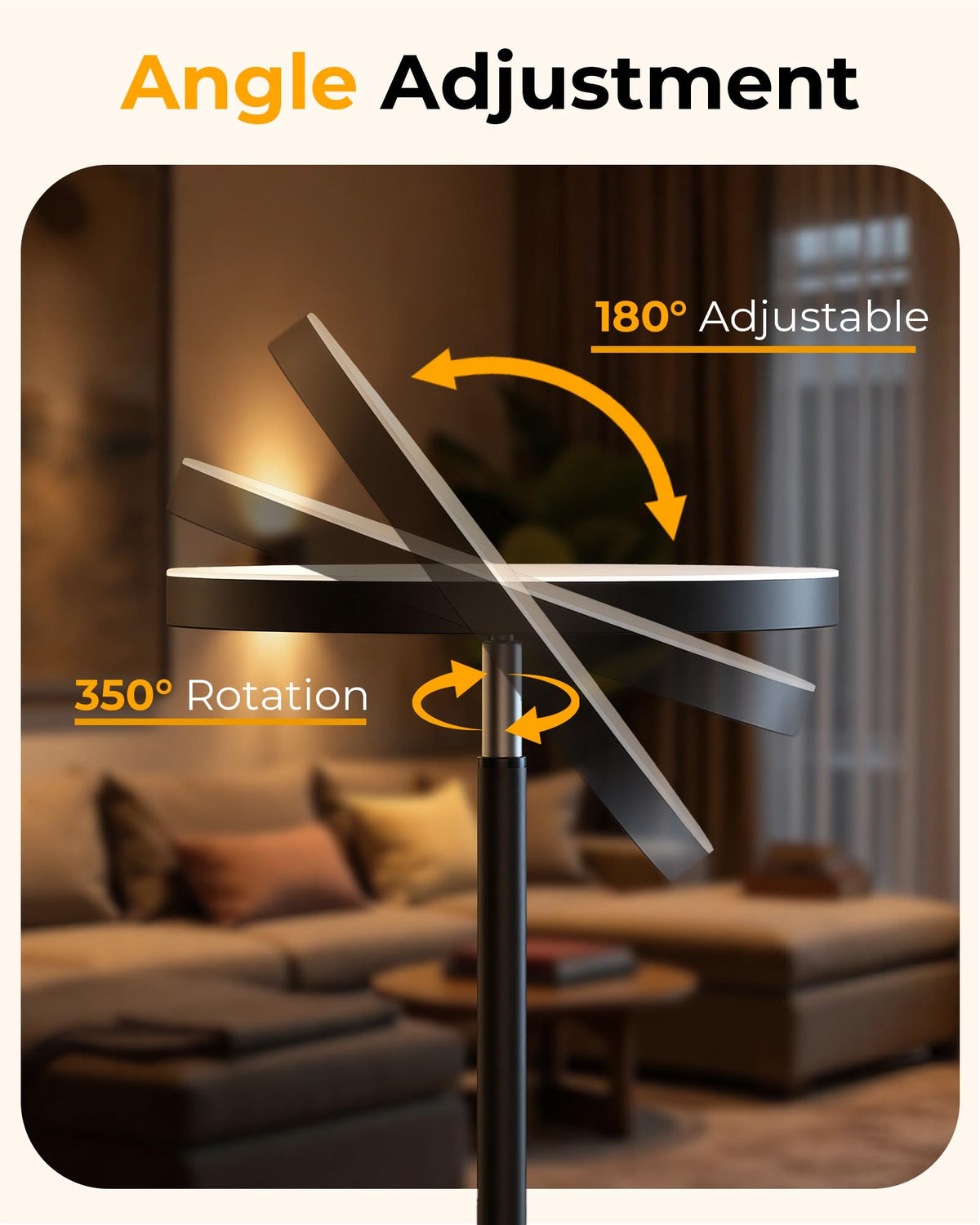 Natapai dimmable lamp with 2700K–6500K settings for customizable mood.