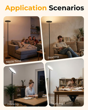 Natapai lamp memory function recalls preferred brightness and color temperature.
