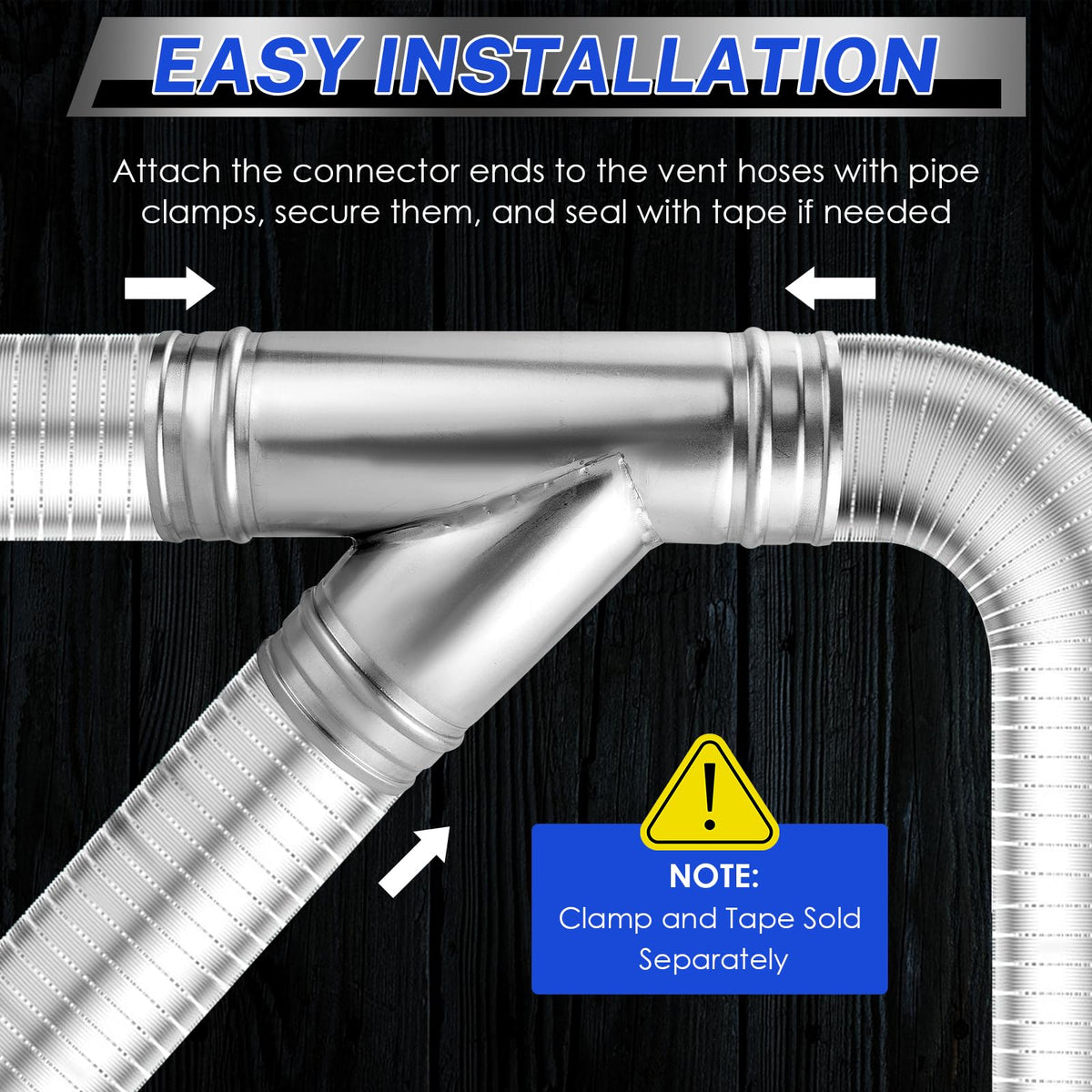 NATGAI seamless interior duct join reduces leaks and wind resistance