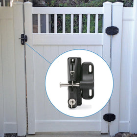 National Hardware LokkLatch stainless steel components resist rust and corrosion