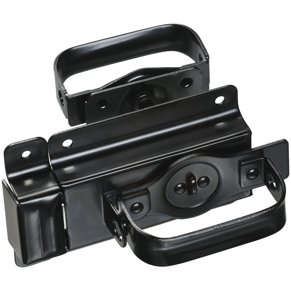 National Hardware N101-576 swinging door latch in action for interior and exterior use