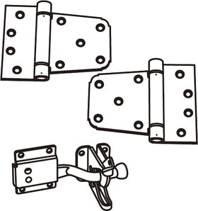 50 lb per pair capacity demonstrated on National Hardware N343-475 kit