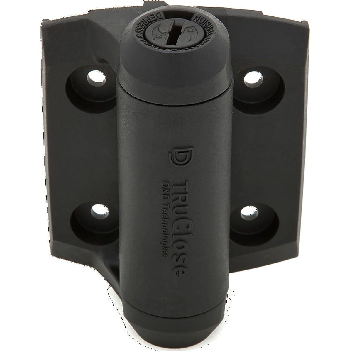 National Hardware N346-206 self-closing mechanism hinge for metal gates, reliable security and convenience.
