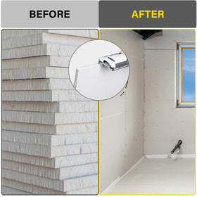 Natupal rasp with slip-resistant grip for steady control during use.