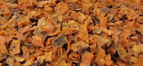 Naturejam dried sweet potatoes slices ready to enrich soups and stews.