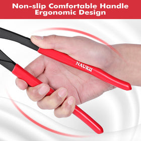 NAUKII water pump pliers slip-resistant handle ensures secure grip