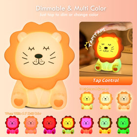 Nawchedo 7 color night light offering playful room color options