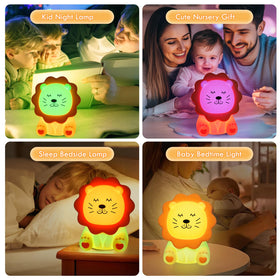 Nawchedo kid friendly night light with rounded safe design
