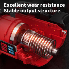 NAWIN brushless motor increases efficiency and reduces maintenance needs.