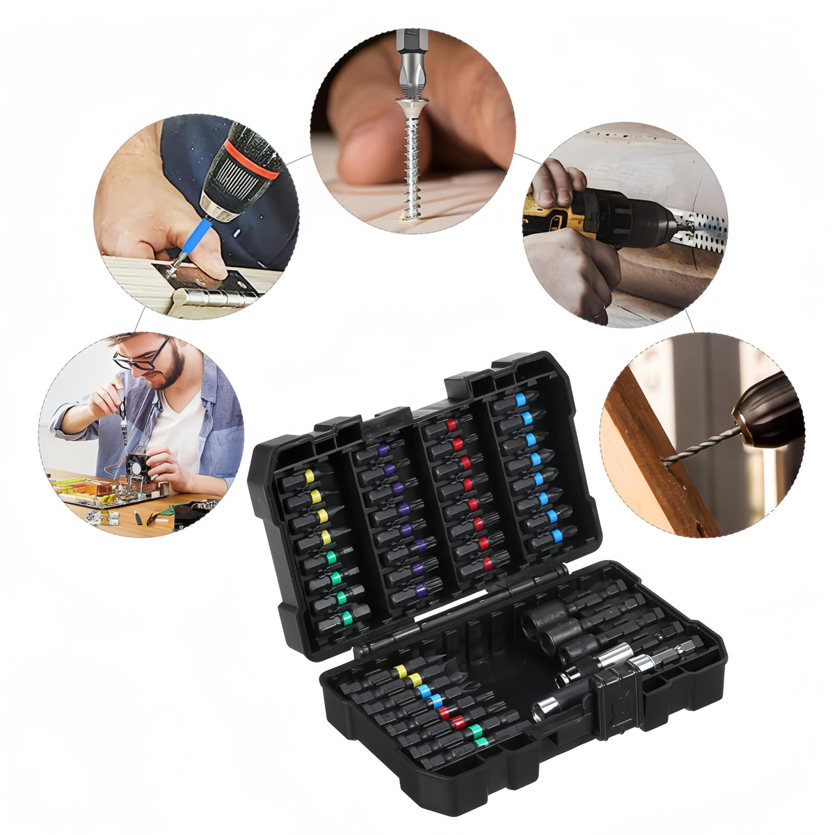 NAWIN Torx bits designed for automotive and electronics disassembly.