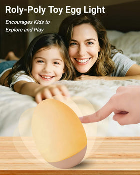 NAWIQI egg light remembers last brightness for quick setup