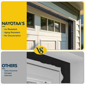 Nayotaa weather stripping helps save energy and lowers utility costs over time