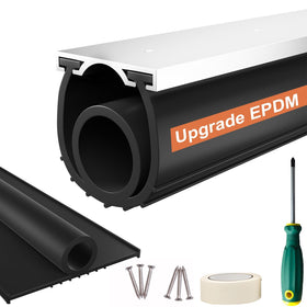 Nayotaa garage door bottom seal blocks drafts and moisture for a drier garage.