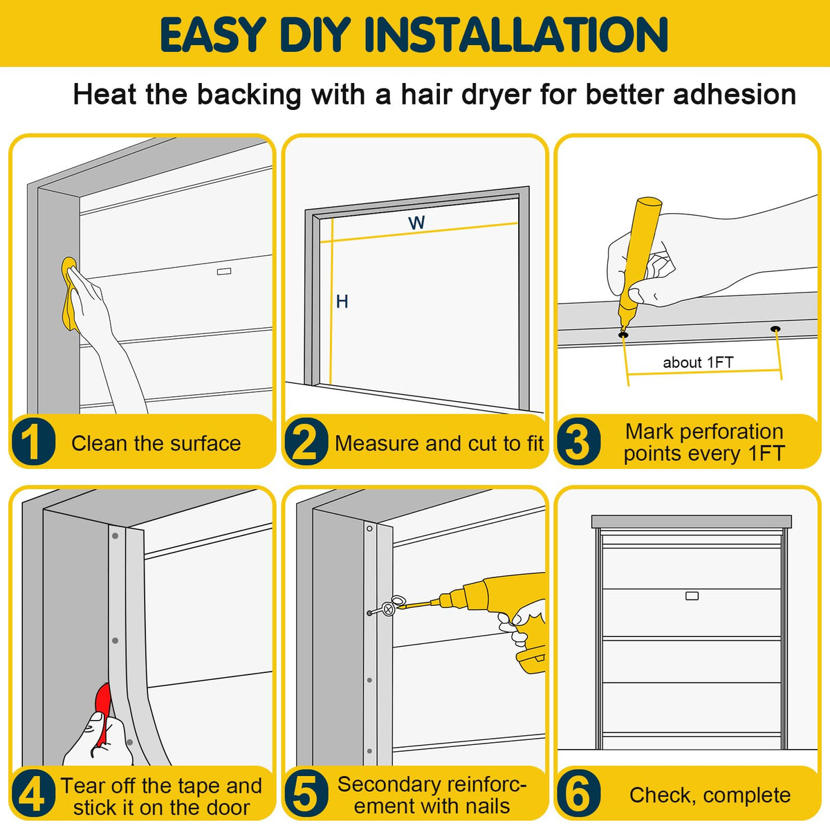 Nayotaa garage door weather seal delivers value with low maintenance and lasting protection