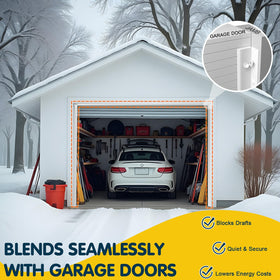 Nayotaa garage seal side right 40ft reduces drafts and keeps interior calm.