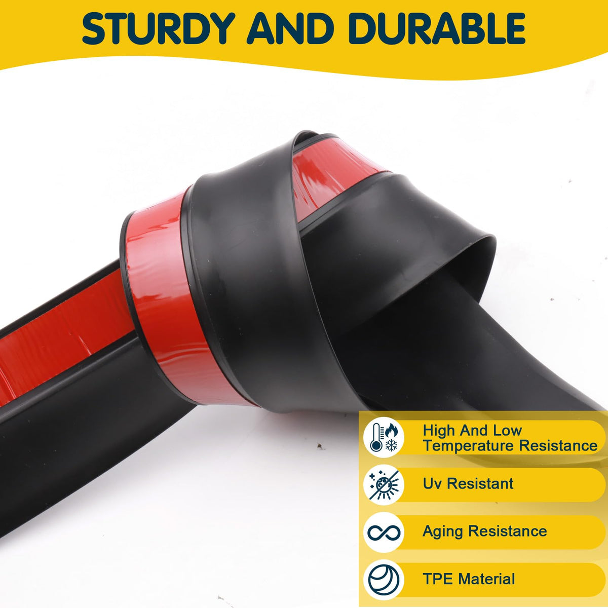 Nayotaa top and side seal blocks dust and rain for a cleaner, drier garage