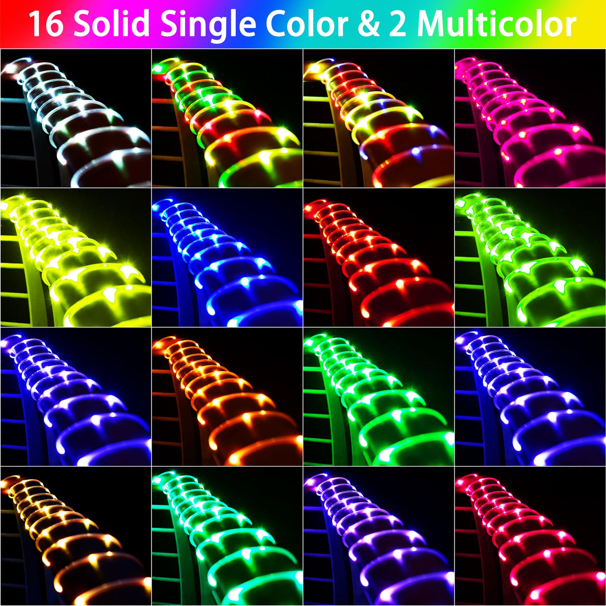 Nazuwke remote-color-changing rope light for easy mood lighting.