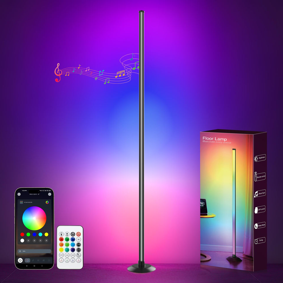 NBBUFF LED corner lamp package ready for portable setup