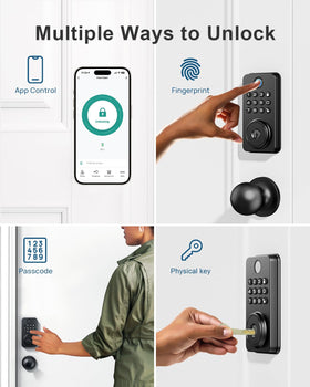 NBBX passcode keypad entry offers quick touch-to-unlock convenience.