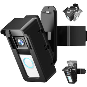 NBBX video doorbell mount showing base angle adjustment for precise coverage.