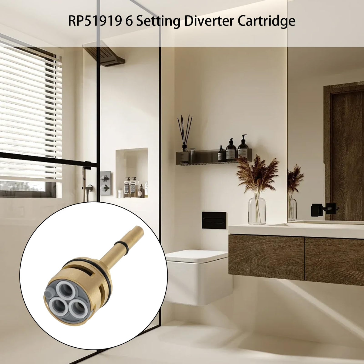 NBPLUS RP51919 complete brass replacement kit for long-lasting use