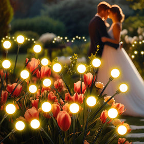 NBQQ garden decor adds subtle glow along paths for evenings