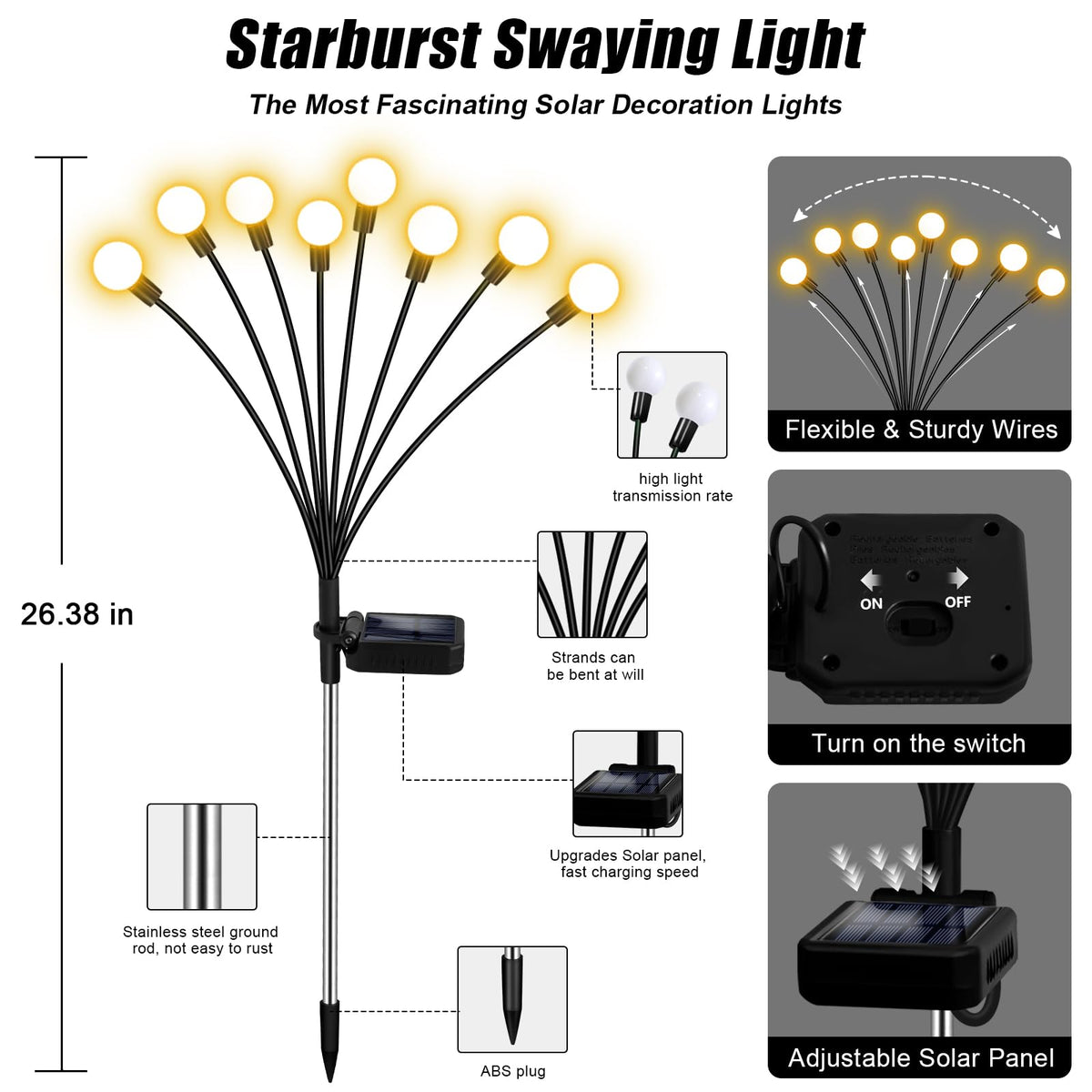 NBQQ warm white LEDs illuminate patios for outdoor gatherings